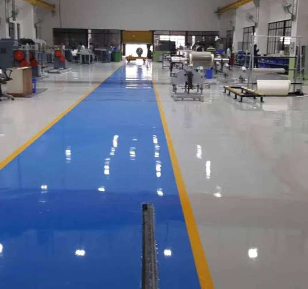 Epoxy PU flooring Work